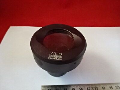 WILD SWISS ILLUMINATOR MIRROR BRIGHTFIELD OPTICS MICROSCOPE PART AS IS &94-A-04