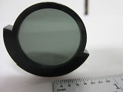 MICROSCOPE PART MITUTOYO JAPAN  FILTER ND 8 OPTICS  BIN#R5-42