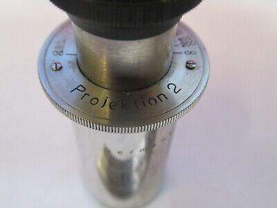 ANTIQUE CARL ZEISS GERMANY EYEPIECE PROJECTION2 MICROSCOPE AS PICTURED &8Z-A-141