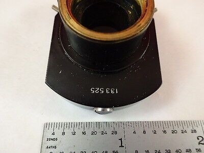 MICROSCOPE PART ZEISS POLARIZER OBJECTIVE HOLDER POL OPTICS AS IS #T2-B-06