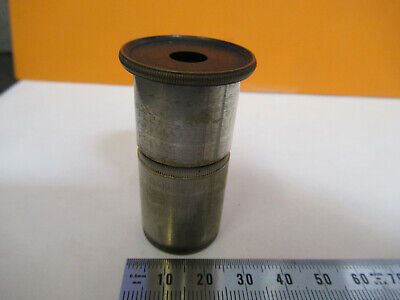 ANTIQUE CARL ZEISS RARE EYEPIECE "8" GERMANY MICROSCOPE PART AS PICTURED P9-A-57