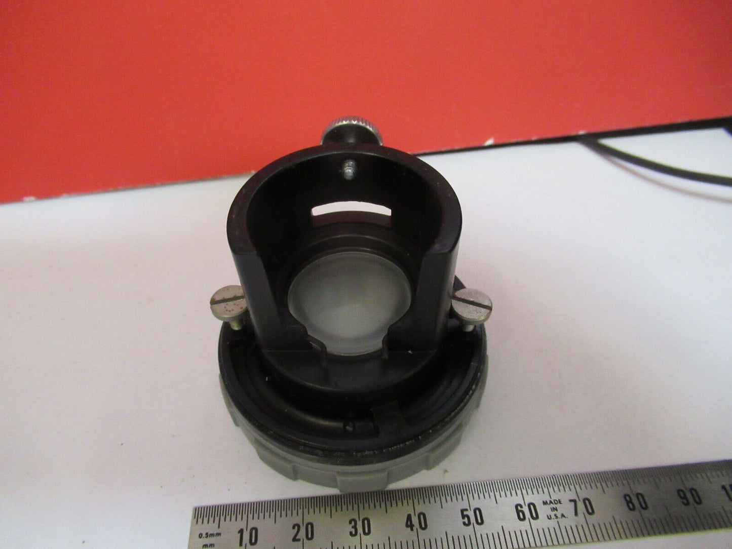 CARL ZEISS GERMANY LENS IRIS ILLUMINATOR MICROSCOPE PART AS PICTURED R3-C-54