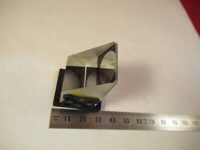 LEITZ GERMANY GLASS PRISM HEAD OPTICS MICROSCOPE PART AS PICTURED &8-A-31