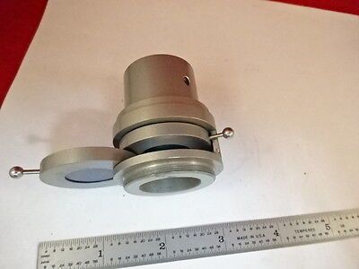 MICROSCOPE PART UNITRON ILLUMINATOR + FILTER OPTICS AS IS #AH-08