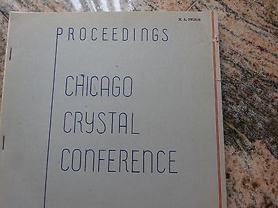 VERY RARE 1944 FREQUENCY CONTROL SYMPOSIUM PROCEEDINGS WWII ERA AS IS BIN#BLI