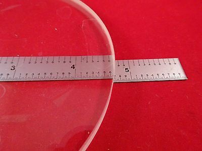 OPTICAL LARGE  CONVEX CONCAVE LENS MIL SPEC LASER OPTICS AS IS BIN#Q7-C-09