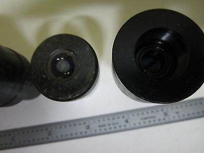 FOR PARTS MICROSCOPE EYEPIECES LOT ASSORTED OPTICS BIN#U2-B-04