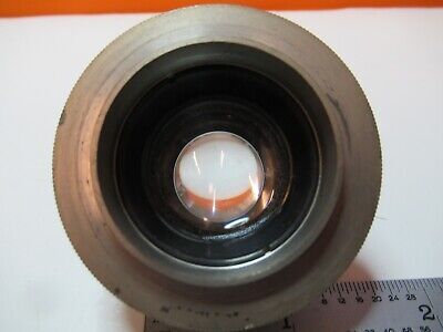 ANTIQUE CONDENSER PIECE UNKNOWN OPTICS MICROSCOPE PART AS PICTURED &16-B-33