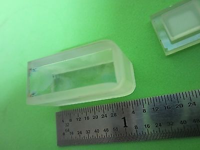 CARL ZEISS UV QUARTZ CUVETTE CELL SPECTRONIC ULTRAVIOLET AS IS OPTICS  BIN#40-E