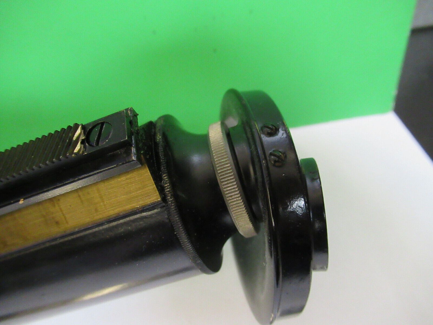 ANTIQUE SPENCER TUBUS + NOSEPIECE MICROSCOPE PART OPTICS AS PICTURED #Z6-A-101