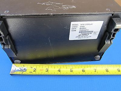 VFS 1 VIDEO FIBER SCOPE DISPLAY VFS1 NTSC AS IS BIN#G1