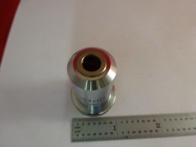 LEITZ GERMANY OBJECTIVE 10X 170/- OPTICAL MICROSCOPE PART OPTICS AS IS &2-A-13