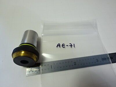 MICROSCOPE PART OBJECTIVE OLYMPUS JAPAN C20 OPTICS AS IS B#AE-71