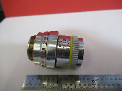 LEITZ 553459 DIC + INFINITY 10X OBJECTIVE MICROSCOPE OPTICS AS PICTURED #B1-A-62