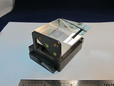 LEITZ WETZLAR GERMANY MICROSCOPE PART v PRISM HEAD OPTICS BIN#20