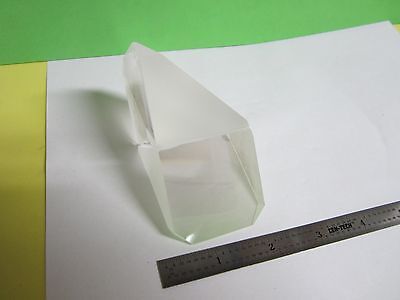 OPTICAL LARGE PRISM BEAM SPLITTER LASER OPTICS AS IS  BIN#42-11