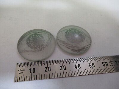 OPTICAL PAIR UNFINISHED CX CC LENS  OPTICS AS PICTURED &Z1-A-47