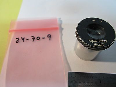 MICROSCOPE PART EYEPIECE REICHERT AUSTRIA 6X OPTICS BIN#24-70-9