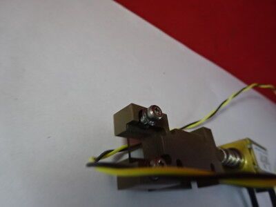 OPTICAL FILTER SOLENOID ACTUATOR LASER OPTICS AS PICTURED &95-70