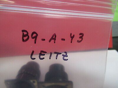 LEITZ GERMANY BRASS OCULAR HOLDER HEAD MICROSCOPE PART AS PICTURED #B9-A-43