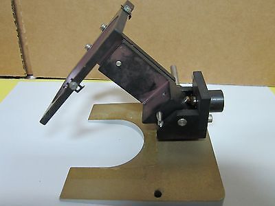 POLYVAR LEICA REICHERT MIRROR ASSEMBLY MICROSCOPE OPTICS AS IS BIN#G4i