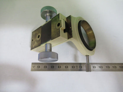 WILD HEERBRUGG M11 SWISS CONDENSER HOLDER MICROSCOPE PART AS PICTURED #Z8-A-26