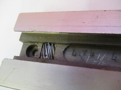 LEITZ WETZLAR GERMANY KNOB GEAR DOVETAIL MICROSCOPE PART AS PICTURED #B1-A-27