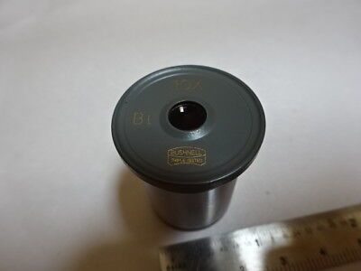 EYEPIECE 10X Bi BUSHNELL OPTICS MICROSCOPE PART AS IS &Z7-D-13