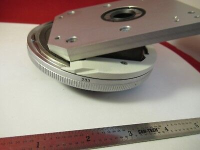 LEICA DMR GERMANY EMPTY NOSEPIECE MICROSCOPE part as pictured &100-03