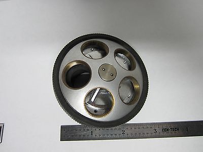 MICROSCOPE PART NOSEPIECE NIKON JAPAN for OPTICS AS IS BIN#F5-02