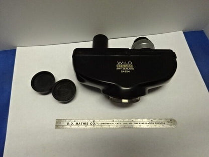 WILD SWISS M20 HEAD OPTICS MICROSCOPE PART AS IS &84-64