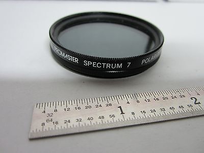 MICROSCOPE FILTER PROMASTER POLARIZER OPTICS BIN#F3-32