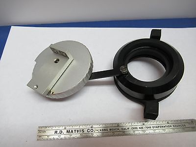 NIKON MET JAPAN OPTICAL DIAPHRAGM IRIS OPTICS MICROSCOPE PART AS IS &85-11