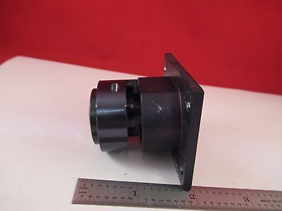 MICROSCOPE PART LEITZ WETZLAR GERMANY ILLUMINATOR LENS OPTICS AS IS #B3-E-10