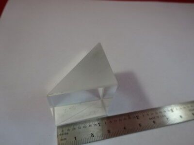 OPTICAL GLASS PRISM OPTICS AS IS &51-A-05