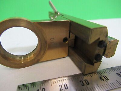 ANTIQUE ERNST LEITZ GERMANY POL HOLDER MICROSCOPE PART AS PICTURED &Z9-A-99