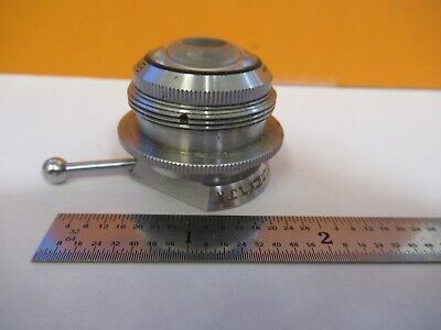 LEITZ WETZLAR ULTROPAK CONDENSER OPTICS MICROSCOPE PART AS PICTURED &8M-A-09