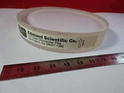 FOR PARTS OPTICAL FLAT EDMUND SCIENTIFIC [dirty] OPTICS AS PICTURED &55R-A-17