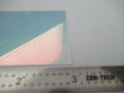 GOOD OPTICAL MIL SPEC COATED BK7 GLASS SHEET LASER OPTICS AS PICTURED &4B-FT-10