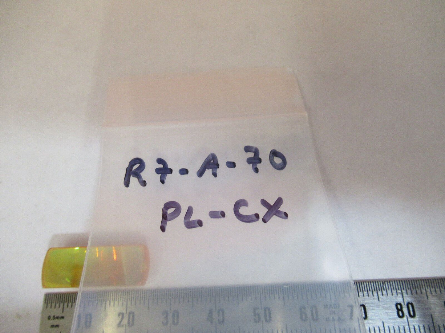 FOR PARTS ZINC SELENIDE OPTICAL INFRARED LENS PL-CX OPTICS AS PICTURED R7-A-70