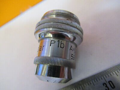 LEITZ WETZLAR GERMANY OBJECTIVE POL 5.6X MICROSCOPE PART AS PICTURED &A2-FT-52