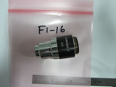 MICROSCOPE PART OBJECTIVE NANOQUEST 140X OPTICS  BIN#F1-16