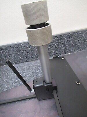 LEITZ LEICA ERGOPLAN STAGE XY 026-407.143 MICROSCOPE PART AS PICTURED &TD-2