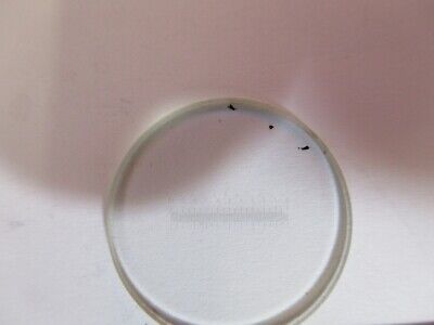 OPTICAL RETICLE MICROMETER INSERT OPTICS MICROSCOPE PART AS PICTURED &A5-A-37