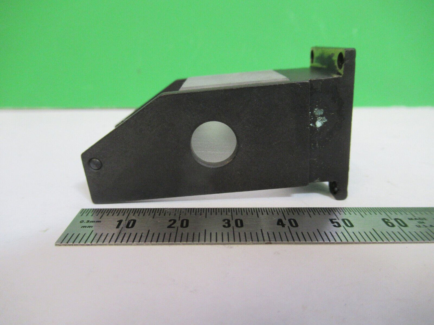 BAUSCH LOMB OPTICS GLASS PRISM MICROSCOPE PART AS PICTURED &W4-A-64