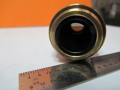 OLYMPUS JAPAN OBJECTIVE CY 10X INFINITY MICROSCOPE PART AS PICTURED &W8-A-39