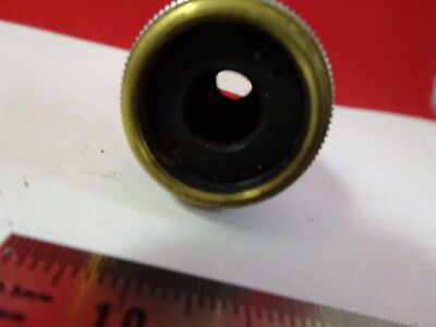 VICKERS ENGLAND UK OBJECTIVE 10X OPTICS MICROSCOPE PART AS PICTURED #5-A-53