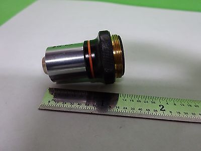 MICROSCOPE PART OBJECTIVE OLYMPUS JAPAN 10X OPTICS AS IS BIN#Y5-K-09