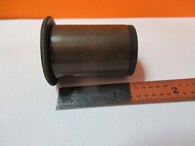 ANTIQUE BRASS EYEPIECE VINTAGE OKULAR "2" MICROSCOPE PART AS PICTURED &A3-B-92