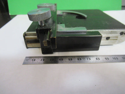 FOR PARTS BAUSCH LOMB XY STAGE TABLE MICROSCOPE PART AS PICTURED Z7-FT-50